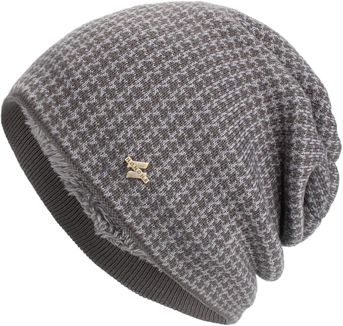 Levi's Unisex Beanie Wintermütze - Warm, Fleecegefüttert, Verstellbar Mit Logo-Patch - Für Damen & Herren, Einheitsgröße