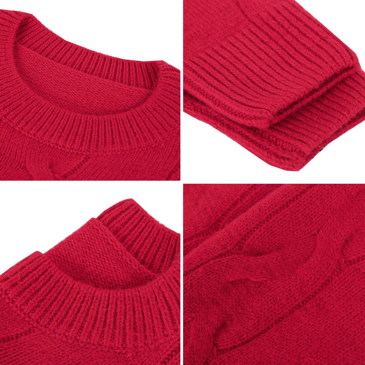 Short Sweater (Red, Medium)