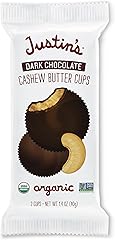 Justins, Dark Chocolate Cashew Butter Cup Organic, 1.4 Ounce