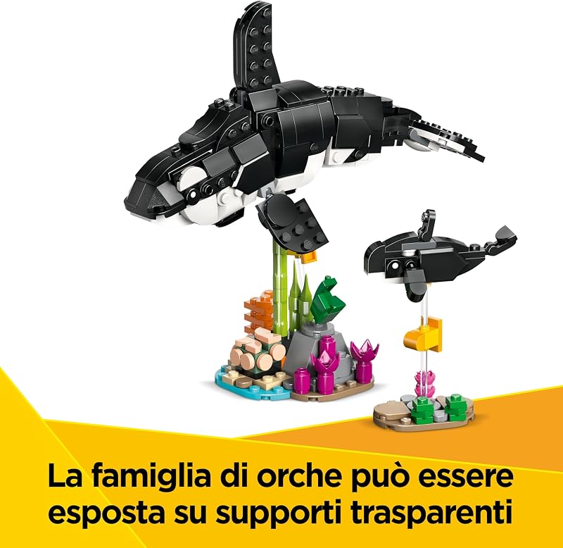 Creator 3 in 1 Animali selvatici: famiglia di panda 31165