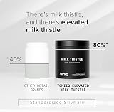 Toniiq Milk Thistle 500 mg 50:1 Extract 80% Silymarin 90 Capsules view 4