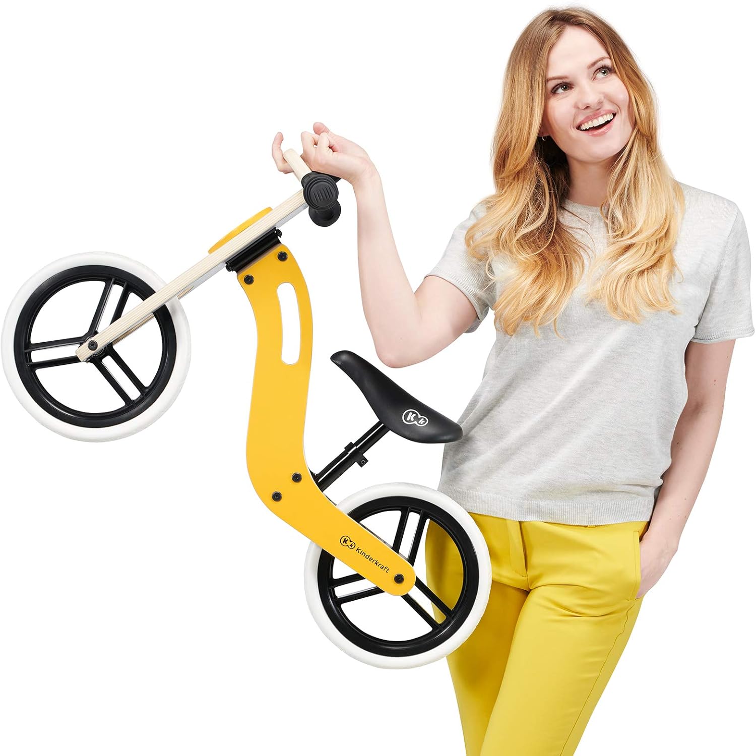 kinderkraft balance bike pink