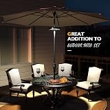 Eletorot Garden Parasol Lights LED USB Rechargeable Cordless White view 6