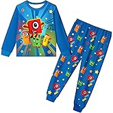 Toddler Boys Cartoon Shirt and Pants Little Kids Graphic Casual Homewear Girls Child Outfit
