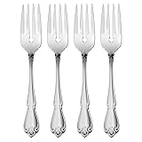 Oneida True Rose Everyday Flatware Salad Forks, Set