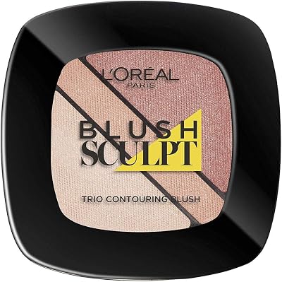L'Oreal Paris Infallible Blush Trio Nude Beige 3.8g Sculpt Cream Powder