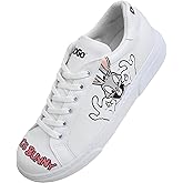 DOGO White Sneakers for Women - Handmade Women's Fashion Sneakers, Vegan Leather and Unique Design, Comfortable Shoes for Women, Ace Sneakers