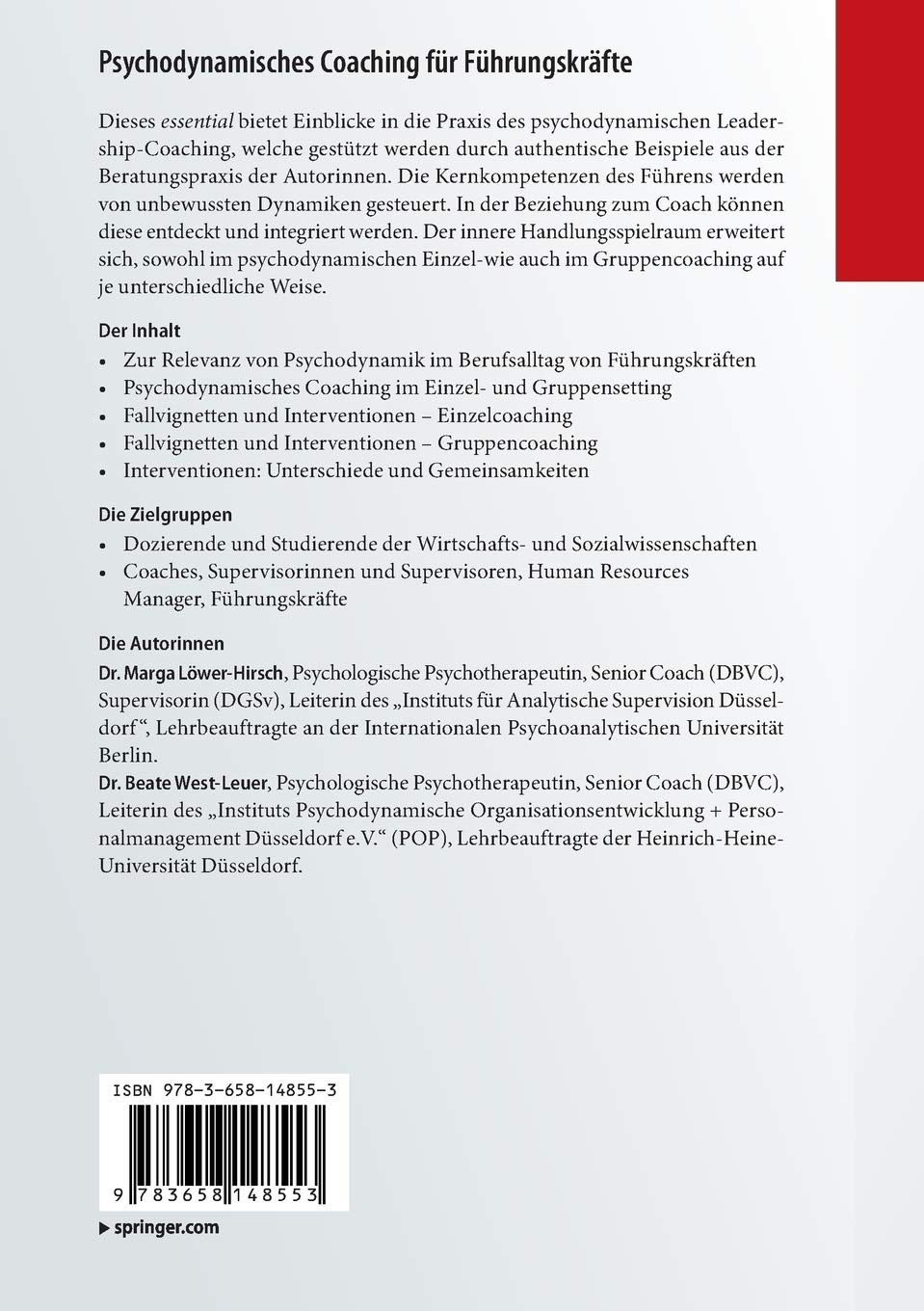 Buy Psychodynamisches Coaching Fur Fuhrungskrafte Einzel Und Gruppencoachings In Theorie Und Praxis Essentials Book Online At Low Prices In India Psychodynamisches Coaching Fur Fuhrungskrafte Einzel Und Gruppencoachings In Theorie Und Praxis