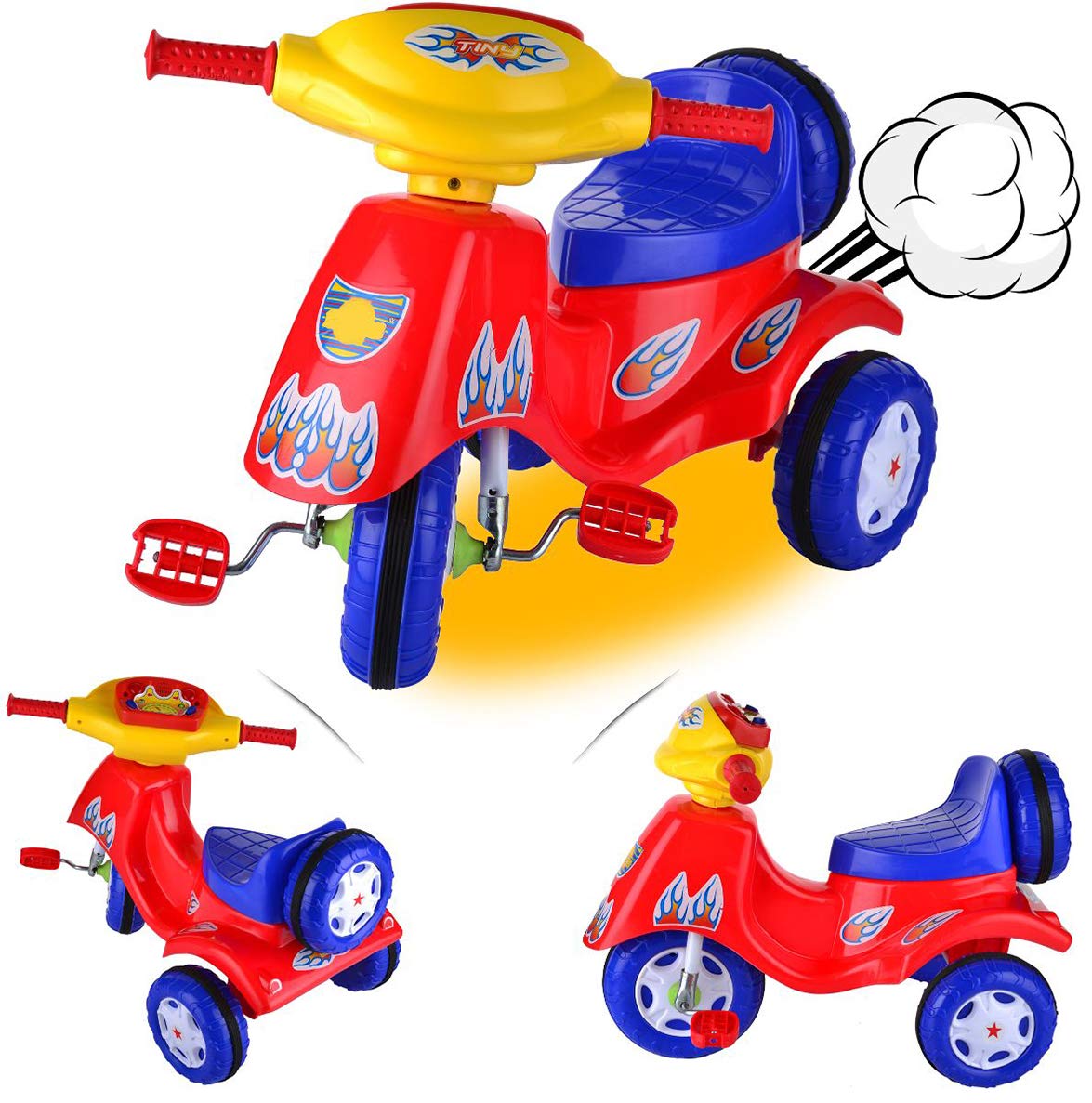 Buy ToyDor 100 Safety Designed Kids Cycle Tricycle Toys for Kids