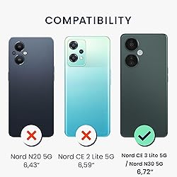 kwmobile Case Compatible with OnePlus Nord CE 3