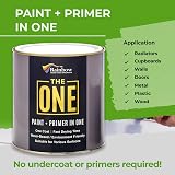 THE ONE All-In-One Paint & Primer Light Grey Satin 250 ml view 2