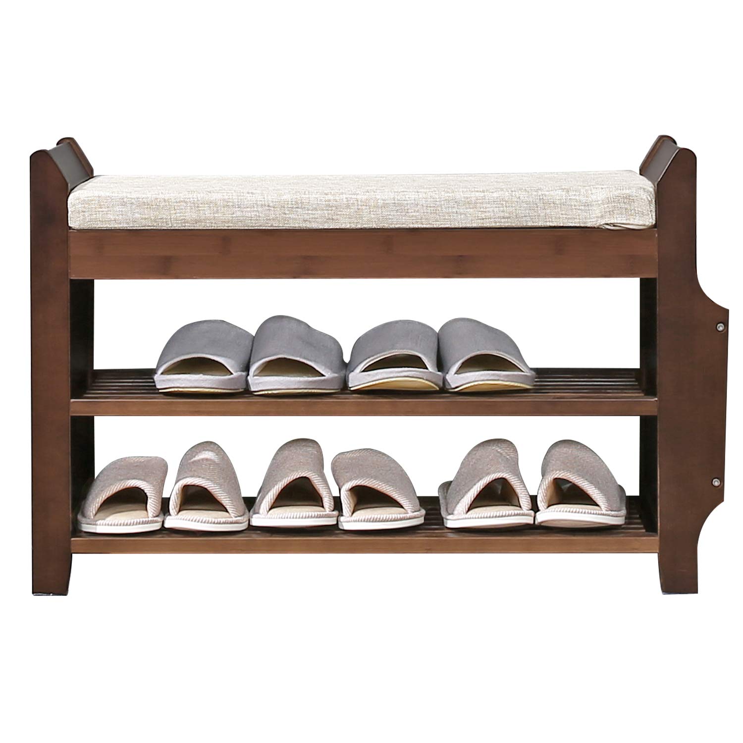 Best Shoe Rack Storage Bench Bamboo