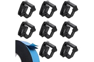 Heavy Duty Truck Topper Clamps 8 PCS Compatible with Fordd F150 F250 Nissann Titann Dodgee Dakotaa Ramm Chevyy Toyotaa, Alumi