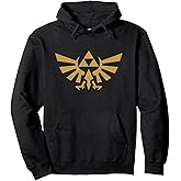 The Legend of Zelda Hyrule Gold Tricolor Shield Pullover Hoodie