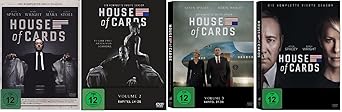 House of Cards - Staffel/Season 1+2+3+4 * DVD Set