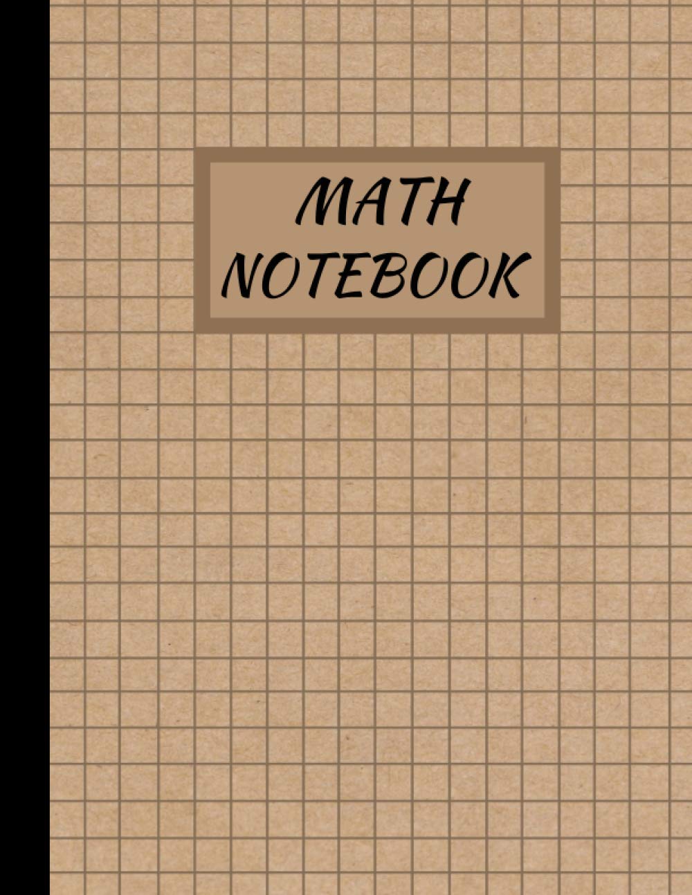 Math Notebook: Large Simple Graph Paper Notebook - 120 Quad Ruled 4x4 Pages 8.5 x 11 inches - Grid Paper Notebook for Math and Science Students