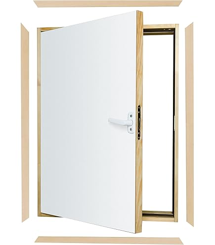Dailify Drywall Access Panel for Plasterboard, Hidden Access Door 12x16 12x24 14x14 16x16 18x18 in, Paintable Plumbing Revision Inspection Panels(12x32in (30x80cm Dailify Drywall Access Panel for Plasterboard, Hidden Access Door 12x16 12x24 14x14 16x16 18x18 in, Paintable Plumbing Revision Inspection Panels(12x32in (30x80cm