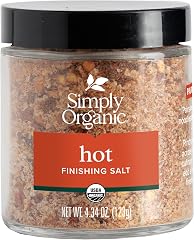Simply Organic, Finishing Salt Hot Organic, 3.63 Ounce