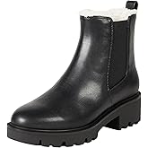 The Drop Women's Campbell Sherpa Chelsea Boot