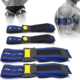 XIHOME 4Pack PRO Occlusion Training Bands for Arms &amp; Legs - Blood Flow Restriction Bands, Gain Muscle Strong, Elastic Strap &amp; Quick-Release