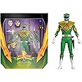 Super7 ULTIMATES! Mighty Morphin Power Rangers Green Ranger - 7" Power Rangers Action Figure with Accessories Classic TV Show Collectibles and Retro Toys