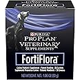 Purina FortiFlora Probiotics for Dogs, Pro Plan Veterinary Supplements Powder Probiotic Dog Supplement – 30 ct. box