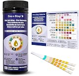 One Step 10 Parameter Urinalysis Dipstick Test 100 Strips + 30ml Pot view 2