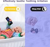 Hooku 2 Pack Silicone Teething Toys for Babies Remote Control Design view 3