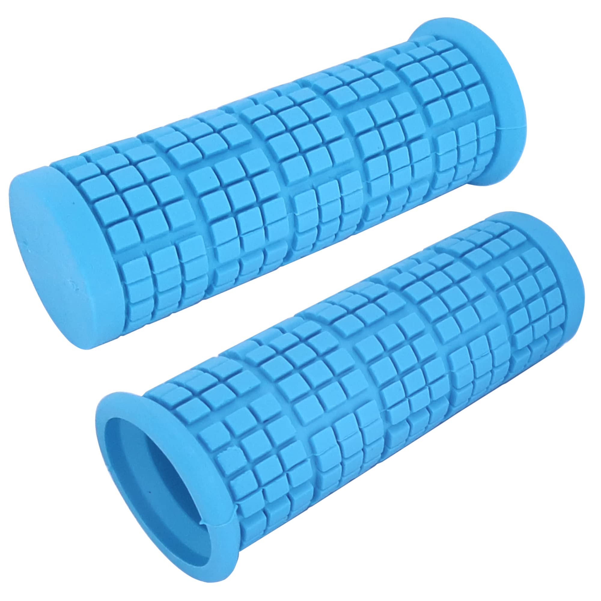 cyclingcolors Pair of Grips for Mountain Bikes 22 mm 110 mm Mountain Bike City BMX Comfort Soft Touch Quality Light Blue