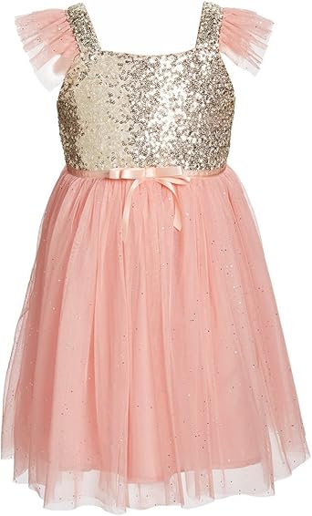 peach easter dress