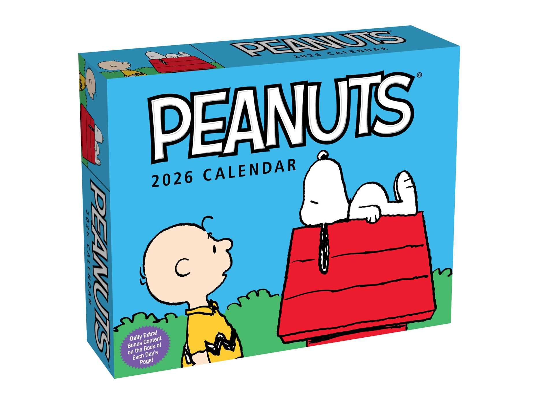 Peanuts® 2026 Day-to-Day Calendar Peanuts® 2026 Day-to-Day Calendar Calendar