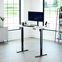 VIVO Electric 55 x 28 in Standing Desk, Memory