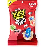 Juicy Drop Mystery Gummy Candy Cubes Original Flavor 3.5oz | Peelable Strawberry Gummy Cube Mystery Animal Inside Interactive 2-in-1 Treat Fun Candy Gifts for Kids