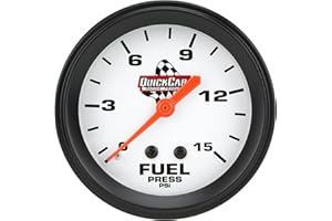 QuickCar Racing Products 611-6000 2-5/8" Diameter Fuel Pressure Gauge