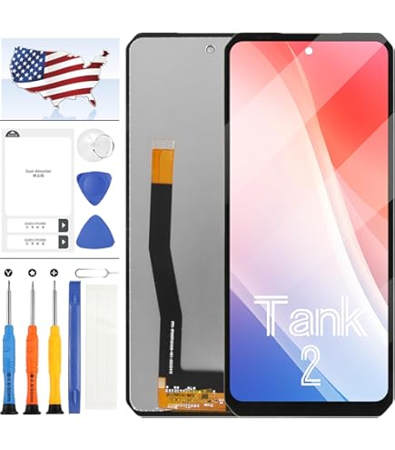 Unihertz Tank 3 Pro Téléphone 2024, 23800mAh 5G Telephone Portable