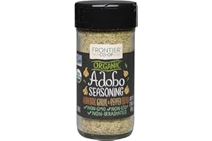 FRONTIER CO-OP Frontier Herb Adobo Seasoning Blend, Non Irradiated, 2.86 Ounces (Pack Of 12)