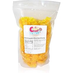 Amazon.com : Butterscotch Discs 5 Lbs Bulk Hard Candy Approx ...