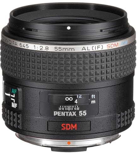 Amazon.com: Pentax Fixed 55mm f/2.8 Standard Lens for Pentax 645D