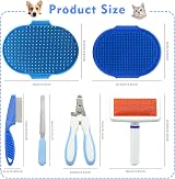 Crafterlife Rabbit Grooming Kit 6 Piece Small Animal Brush Nail Clipper Set view 2