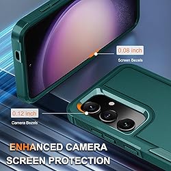 RMOCR Case for Samsung Galaxy S24, Full Body Heavy