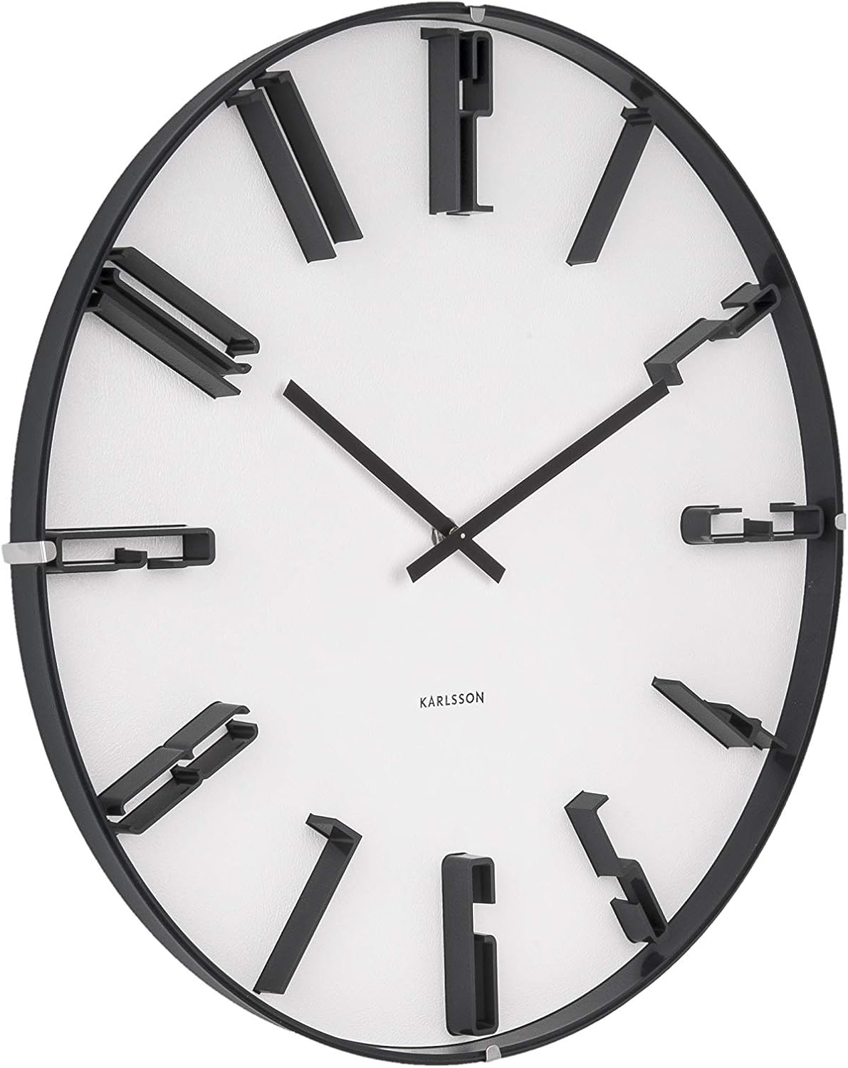 Karlsson Sentient ‘White’ Wall Clock BigaMart