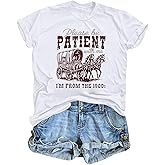 Kelxjia Please Be Patient with Me I'm from The 1900s Shirt Women Funny Tshirts Vintage Graphic Tees 90s Country Shirts Tops