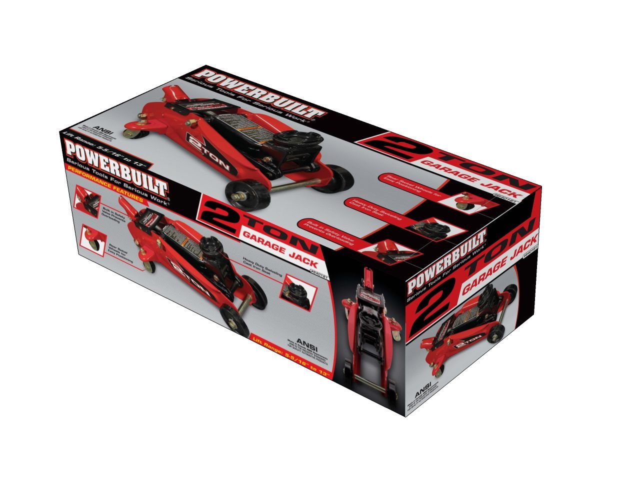 Alltrade 647587 3 Ton, Farm Jack 3 Ton, Farm Jack