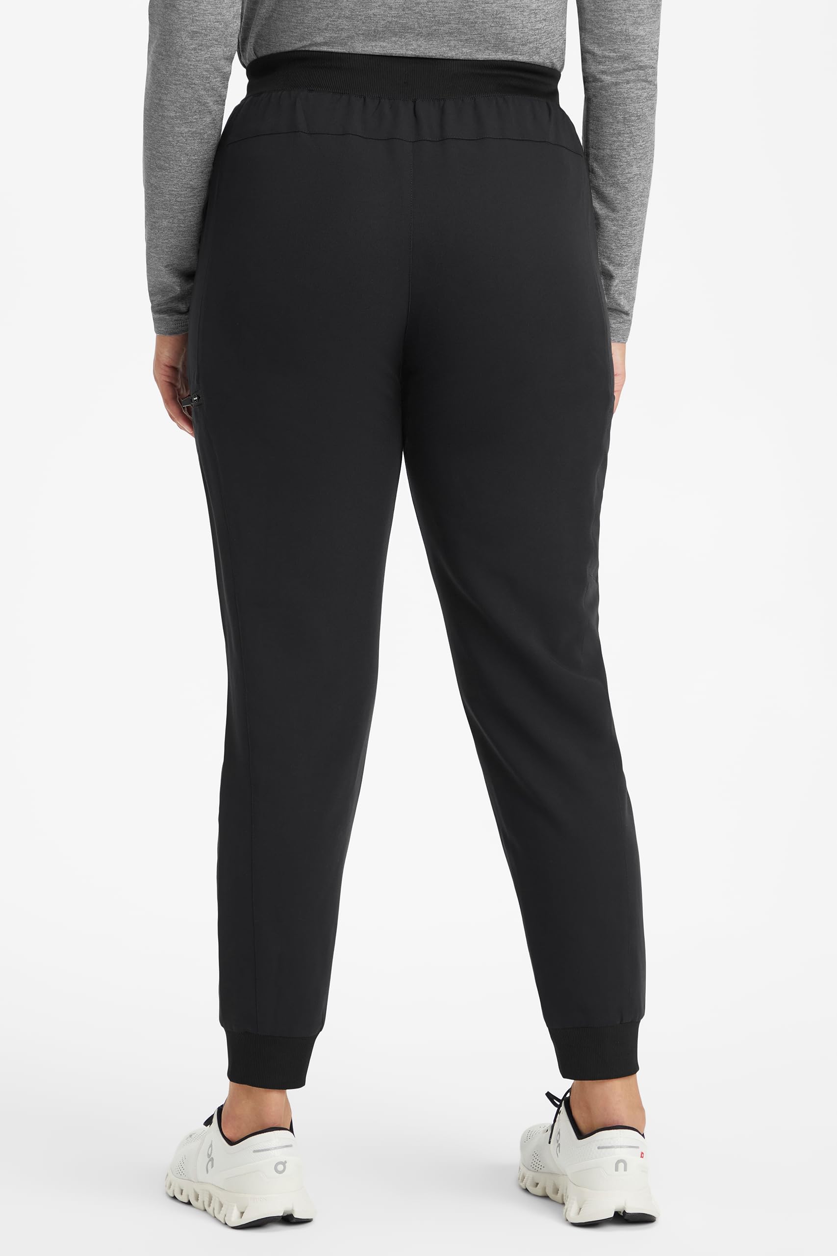 Fabletics Women's Active Scrub Jogger - MotionTech, Pocket-Packed, Lightweight, Wrinkle-Resist, Semi-Slim Fit