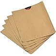 MECCANIXITY Fruit Protection Bags 18x15cm Paper Rectangle Fruit Cover Bags for Fruit Flower Vegetable Protecting Yellow/Red Pack of 100