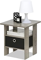 Furinno ANDREY Side Table End Table Night Stand French Oak 39.4cm view 4