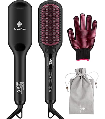 care rise BRUSH IRON 200°C Amazon.com : Aima Beauty Hair Curling Iron Brush, 1.5