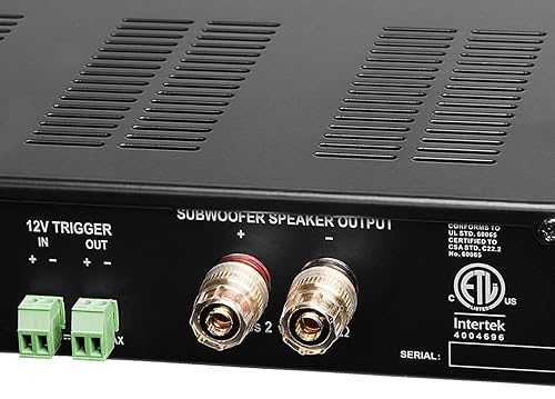 OSD Audio 800W Mono-Channel Class D Subwoofer Amplifier – Onboard
