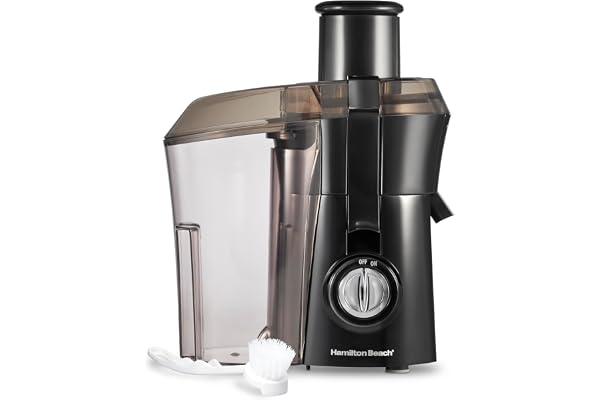 Hamilton Beach Juicer Machine, Big Mouth Large 3 inch Feed Chute for Whole Fruits and Vegetables, Easy to Clean, Centrifugal