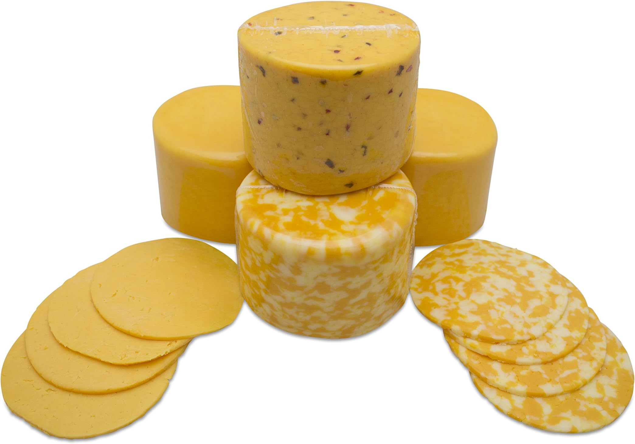 Perfect Partners Wisconsin Colby Cheese Variety Box, 5 Pound (Pack of 4)
